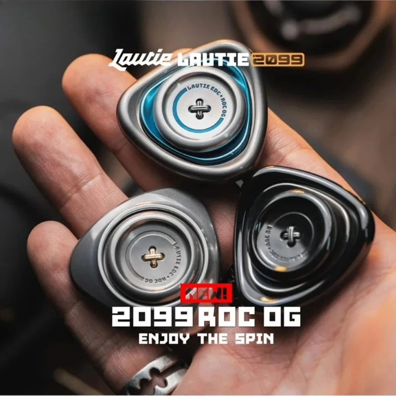 LAUTIE Roc OG Fidget Spinner 2099 Series Interference-Fit Structure Smooth Spin EDC Fidget Toy Stress Relief