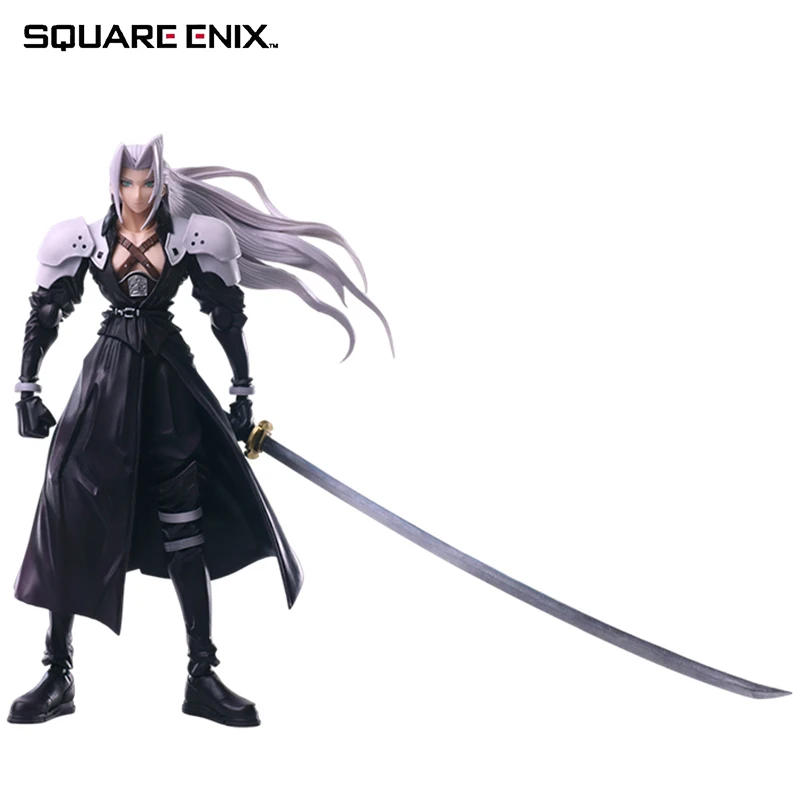 In Stock Genuine Original SQUARE ENIX Bring Arts Sephiroth Final Fantasy Action Anime Figure Collectible Model Dolls Ornament