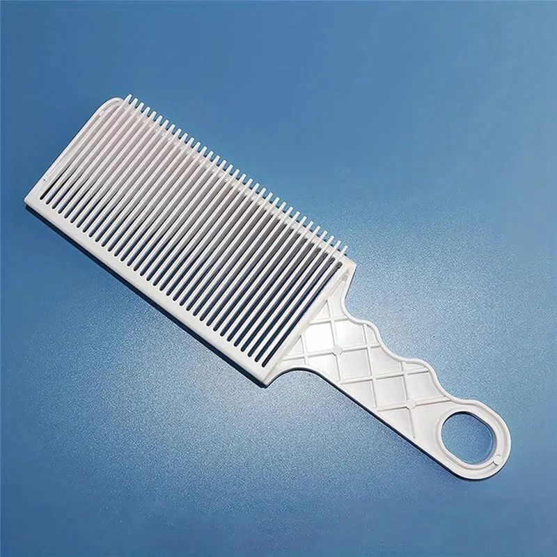 Peigne de coupe professionnel pour barbier A56X, peigne de coupe hybride à dessus plat, brosse dégradée résistante à la chaleur pour hommes, outils de coiffure pour Salon