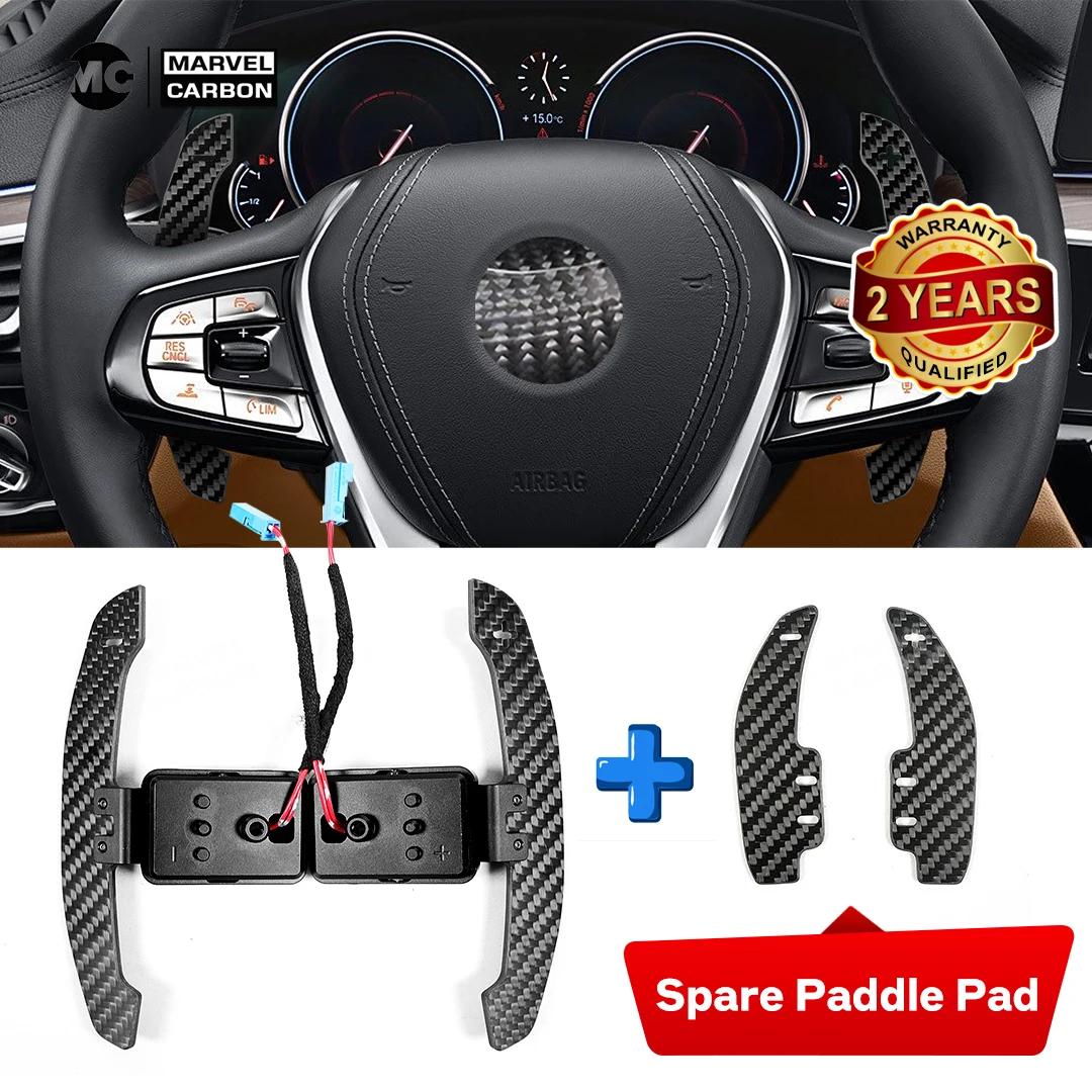 Carbon Fiber Magnetic Paddle shifter For BMW 1 2 3 4 Series F20 F21 F22 F23 F45 F30 F32 F33 F36 Steering Wheel Paddle Shifter