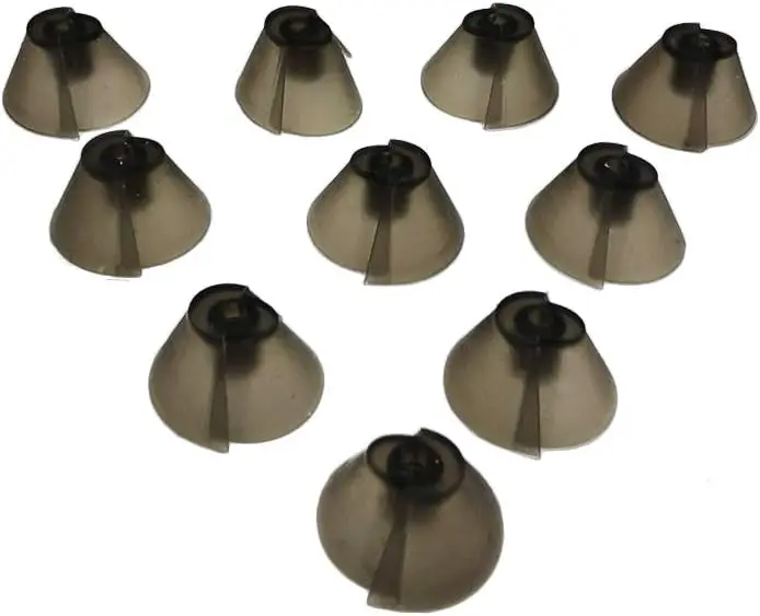 

GNResoundSureFit Hearing AidStandardReceiverTulipDomeDarkGreySplitEarEraserComfortBTEPSAPKitEarPlugInvisible (OpenFit)(10pieces)
