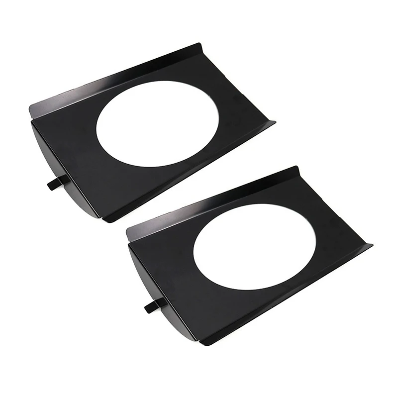 1 par de soportes de altavoz detrás del asiento aptos para Chevy C10 1973-1987 cuerpo cuadrado para altavoces 6x9 detrás del asiento pastilla de esquina de la cabina