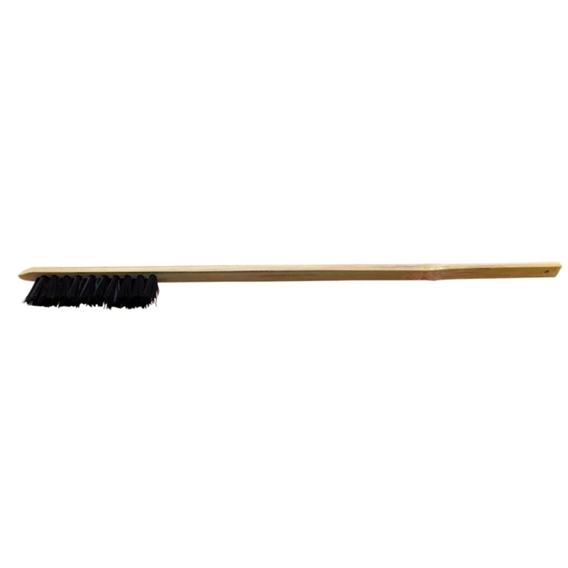 Bird Cage Cleaning Brush Bamboo Long Handle Moderate Hardness Bristles