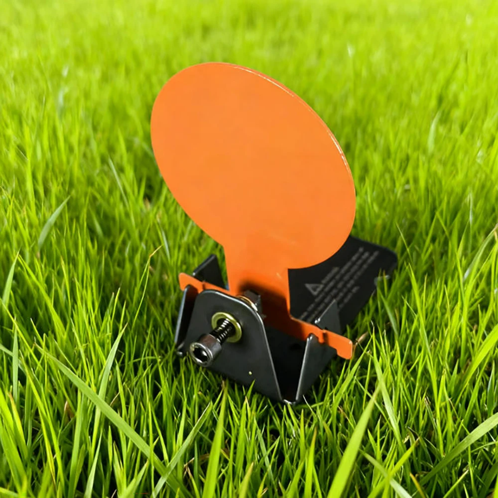 Bersaglio da tiro con proiettile Air Soft/BB/Soft/Water da 3 pollici Bersaglio in acciaio facile su e giù.