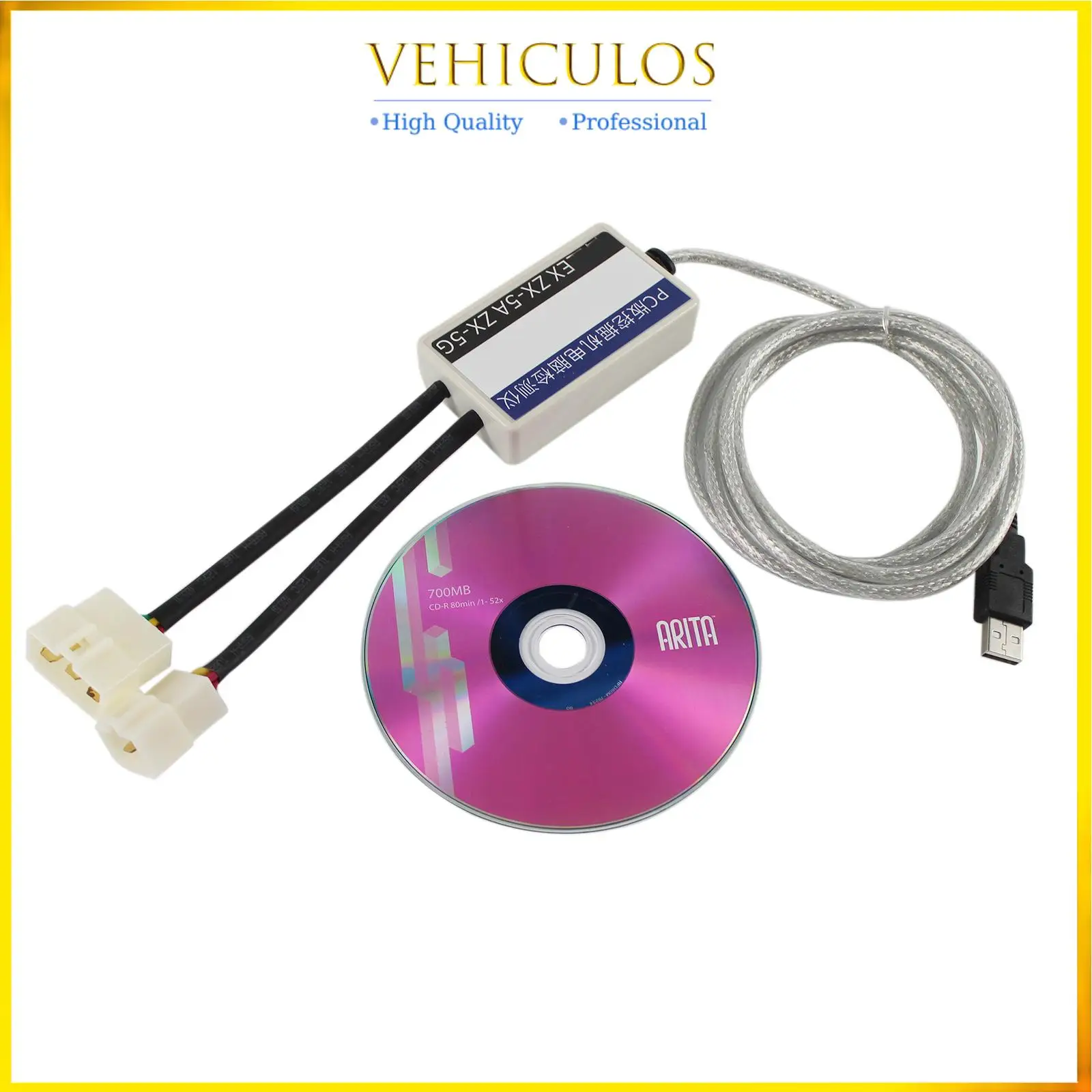 DR.ZX Diagnostic Tool For Hitachi Excavator EX & ZX-5A-5G Series Self-Diagnostic Electrical Testers Car Repair Accessories Parts