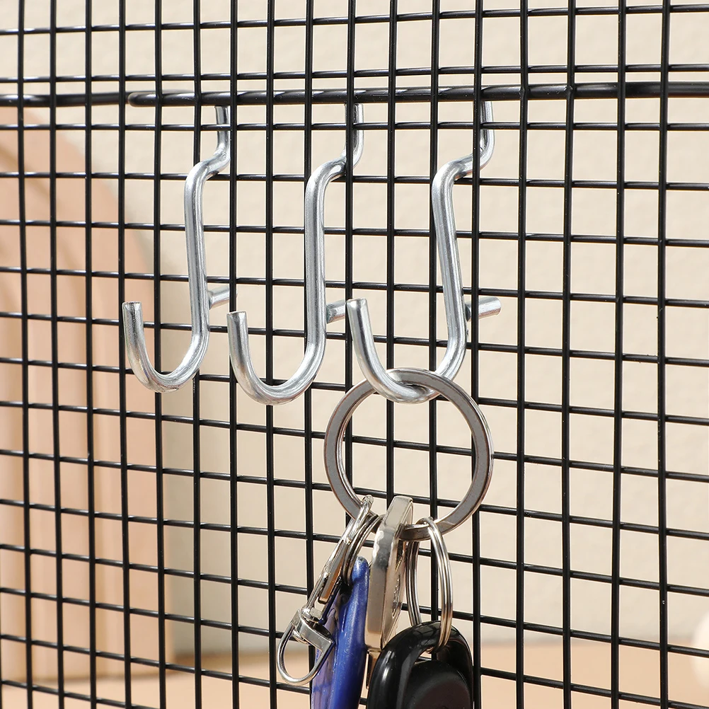 

40 Pcs Peg Board Hook Hooks Garage Shelf Accessories Stainless Steel Attachments Girl