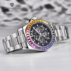 PAGANI DESIGN Men Automatic Watches Top Brand Luxury Mechanical Wrist Watch For Men Sapphire Mirror Waterproof Reloj Hombre 2023