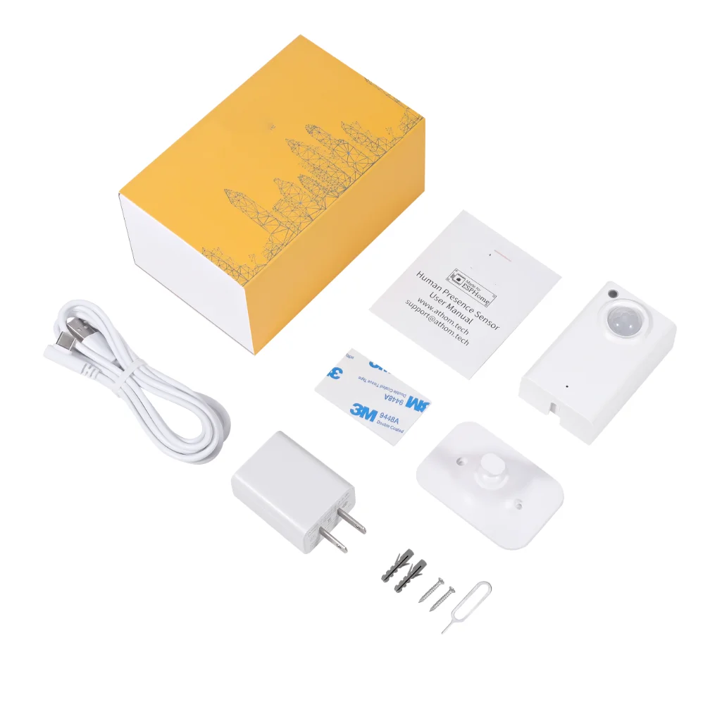 IoTorero Made For ESPHome Human Presence Sensor ESP32C3 Consumption Monitoring 16A Works With Home Assistant