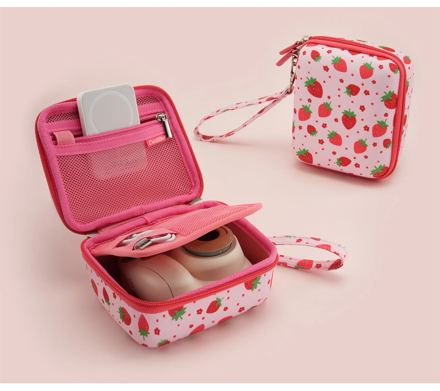 Hard shell Instant Camera Bag portable Waterproof compact Camera Storage Bag hard case for small Polaroid mirrorless camera