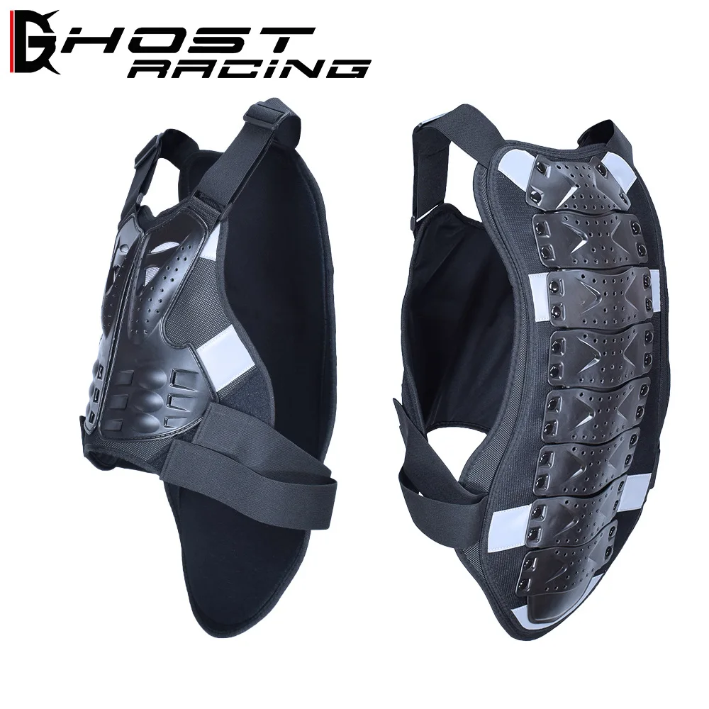 

Motorcycle Protective Jacket: Chest and Back Protection, Impact-Resistant Riding Vest