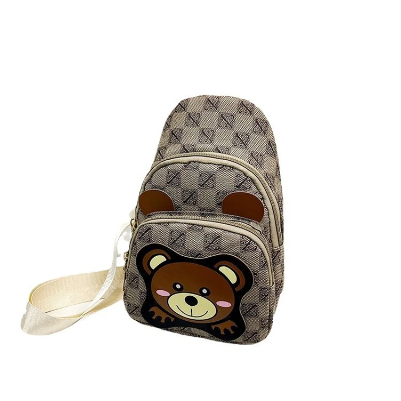 Children Messenger Bags Cartoon Bear Chest Bag Crossbody Bag Children Women Bag Cute Mother Kids Bags for Girl Mochila Infantil