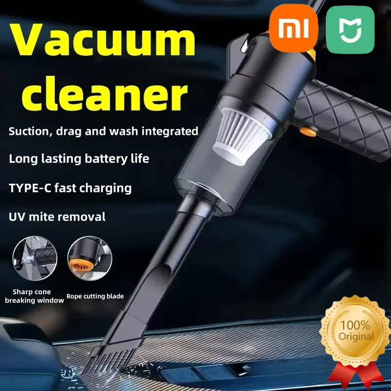 Xiaomi Mijia 6000pa Car Vacuum Cleaner High-Power Mini Charging Multifunctional Blowing And Suction Handheld Car Vacuum Cleaner