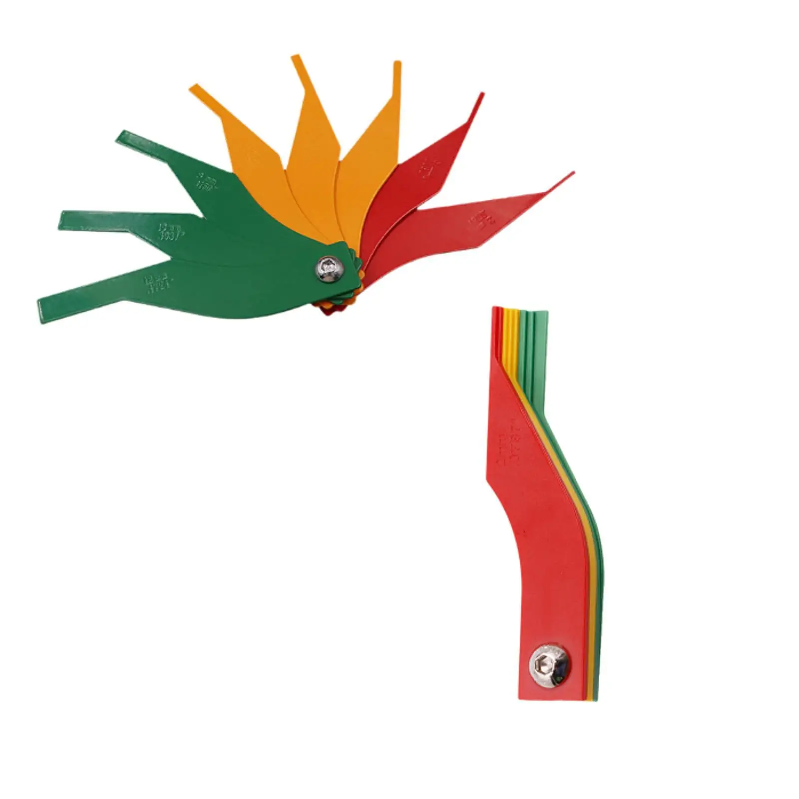 

Brake Lining Disc Caliper Tool Compact Thickness Gauge Set for Mechanics Car Entry Brake Check