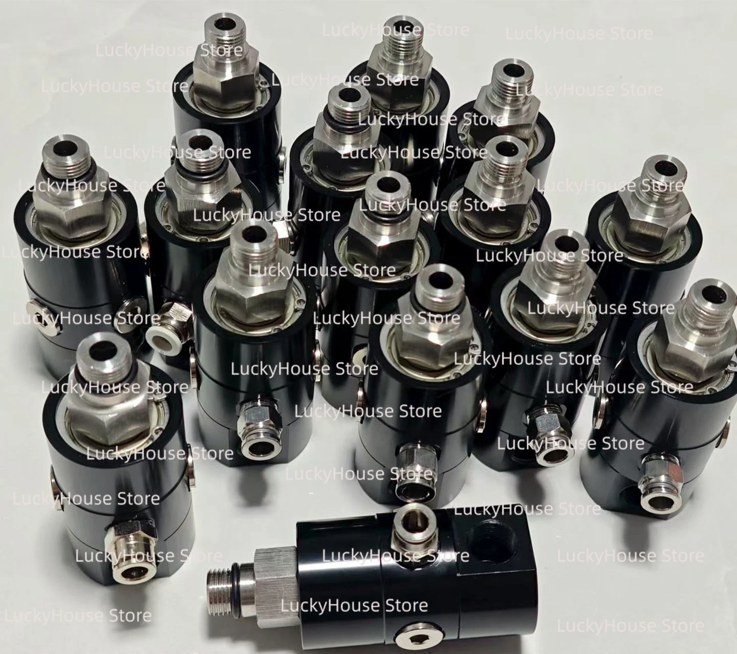 High Speed Rotary Union for CNC Machining Center Spindle Coolant Through A10-1771-05L Water Outlet Rotating Joint