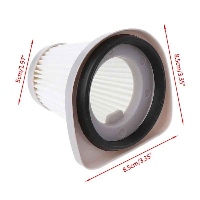 Filtro hepa substituição para aspirador pó, acessórios mídia sc861 sc861a, 1 peça