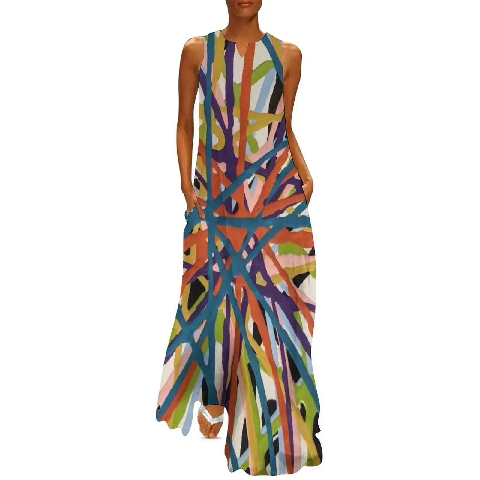 

Haystack in White Long Dress dresses with long sleeves Women's summer dress women's evening dresses Dress