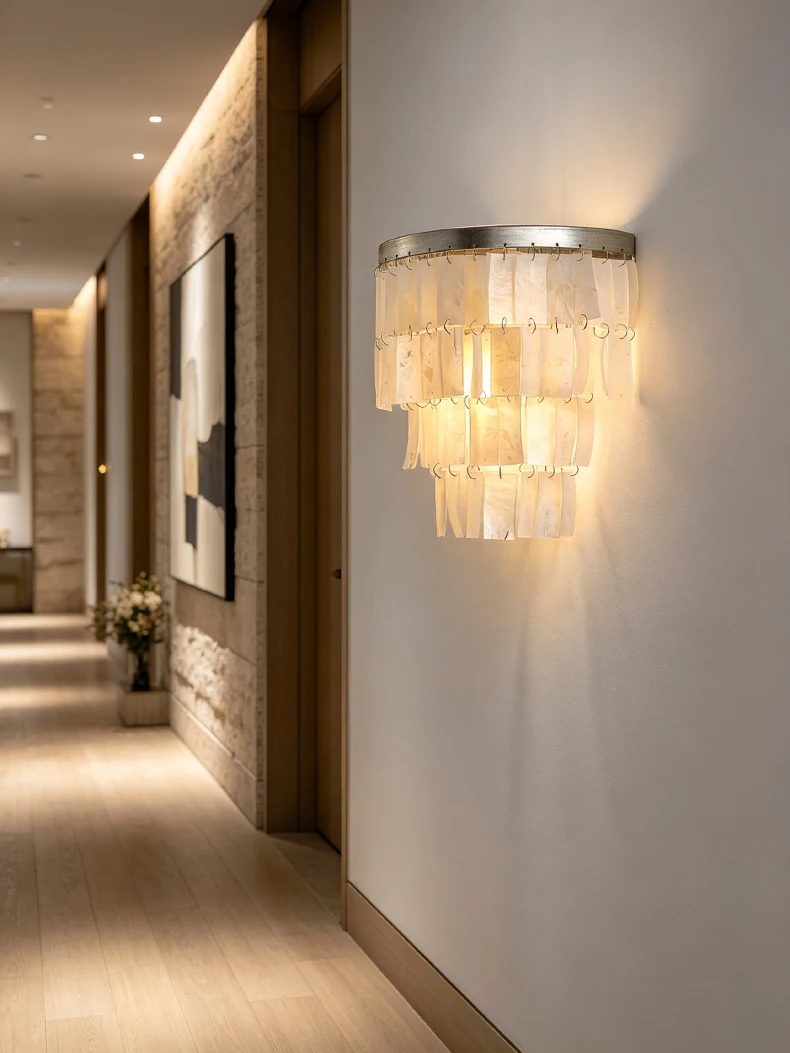 American Retro Creative Wall Lamp Study French
