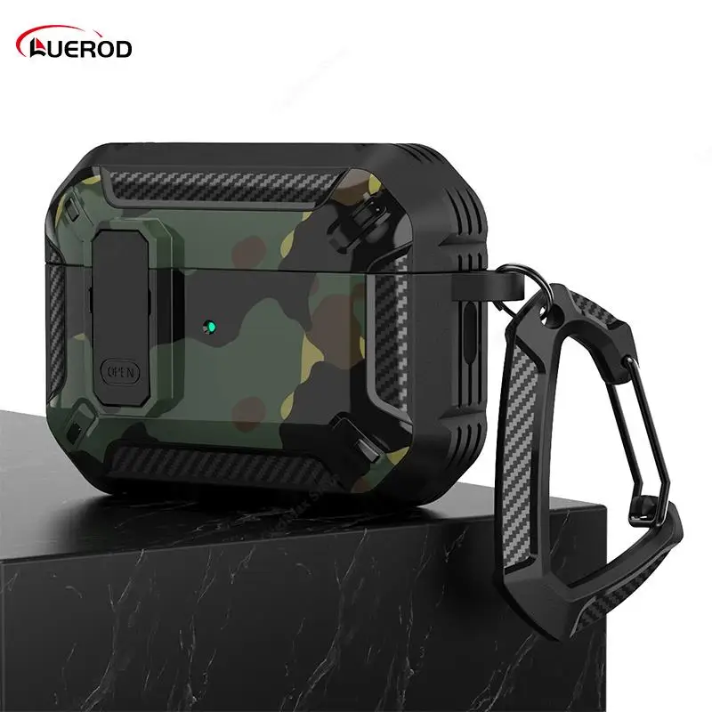 

Armor Cover For Airpods Pro 2 3 1 Case Camouflage Army Green Case For Air Pods Pro 2 3 Pro2 2nd Earphone Case Funda Accessories