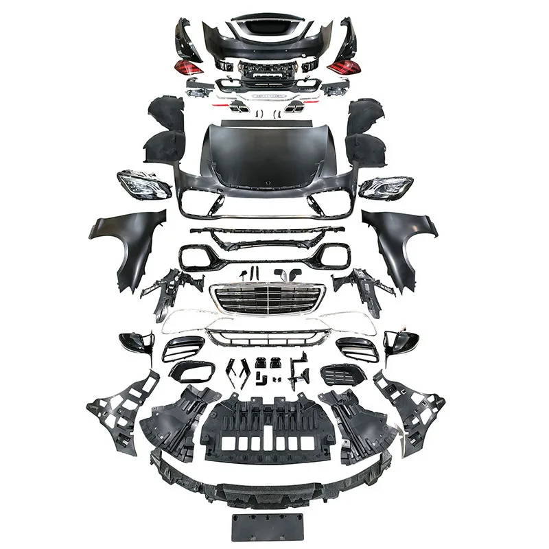 

Подходит для 08-13 Mercedes-Benz S-Class W221, старый и новый комплект передних и задних стержней W222 S63AMG, большой объемный комплект.