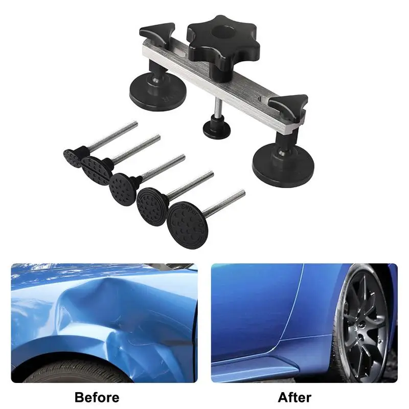 

Car dent repair tool Vehicle Paint less Dent Repair Kit Car Dent Puller Tool with Bridge Puller Glue Tabs for Automobile Body