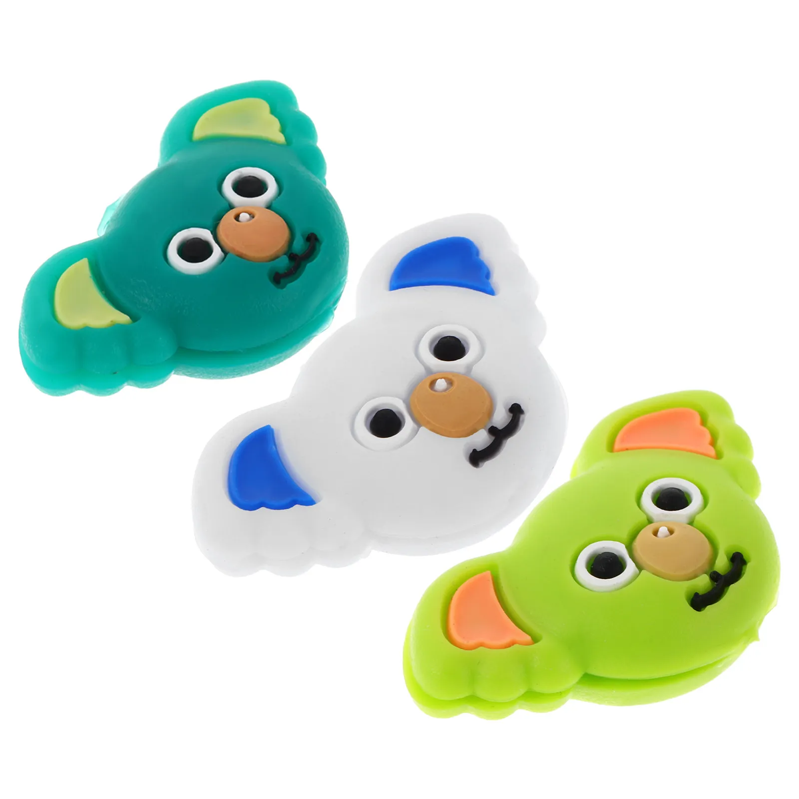 

Набор из 3 силиконовых виброгасителей для теннисных ракеток Koala, легкие демпферы для струн, замена для матчей