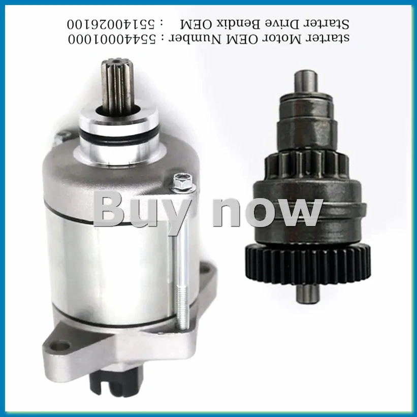 

Motorcycle Electric Motor & Idler Gear for 250 300 XC TPI TPI EXC :55440001000, 55440126000-A51M