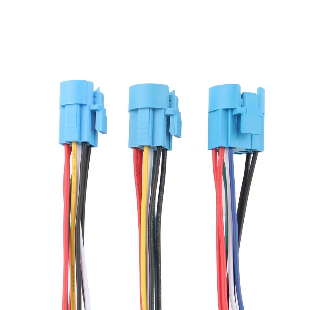1pc 16/19/22mm 7Wires Sockets for Push Button Switches Plastic Button Connector