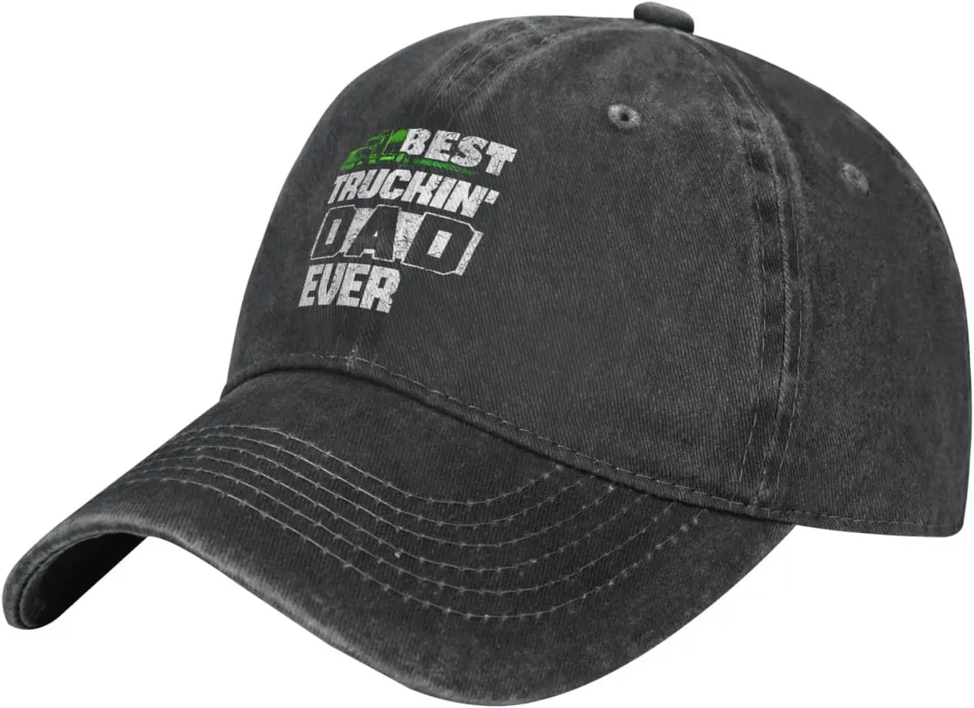 

Soft Comfort Trucker Hat Best Trucking Dad Ever Classic Design Adjustable Fit Perfect for Outdoor Activities