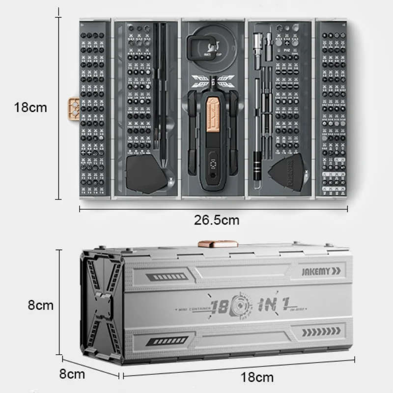 180 In 1 Precision Screwdriver Tool Set Multifunctional Electronics Repair Tool Professional Screwdriver Kit for Phone Watch