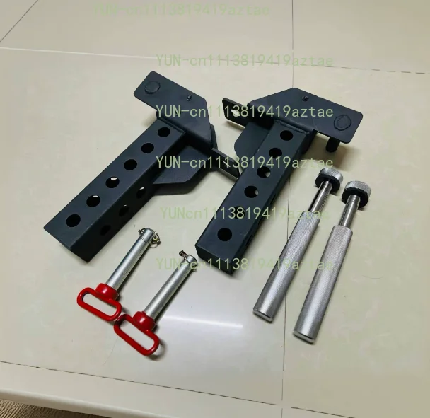 REP CC12 Split Style Quick Release Adjustable Parallel Dip Bars, 75mm Square Tube Power Rack Extension Parts