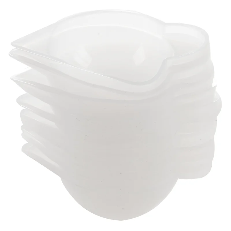 

NEW-50Pcs Silicone Mold Cup Dispenser Diy Epoxy Resin For Jewelry Making Tool Color Modulation Diy Mold Accessory