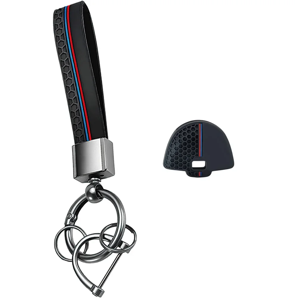 Track Wrap With Keychain For BMW S1000R R1200GS LC ADV R1200RT F700GS F800GS R1200 R1150 ST GS RT F800R K1300GT K1200R Bike Fob