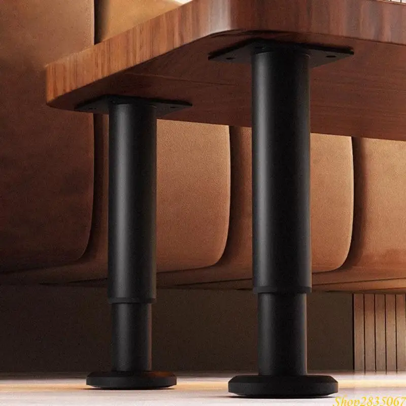 

4 шт. роскошные золотые опорные ножки для мебели, регулируемые ножки для мебели, подъем стола для повышения комфорта и 831F