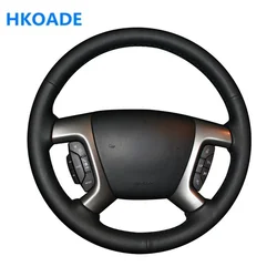Customize DIY Micro Fiber Leather Car Steering Wheel Cover For Chevrolet Captiva 2007-2014 Silverado GMC Sierra 2007-2013 Daewoo