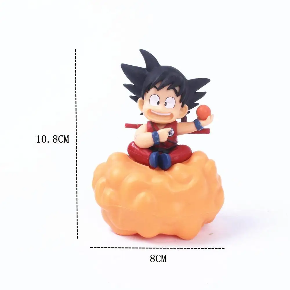 Anime Figure Dragon Ball Z Children Toys Doll Kawaii Goku Model Accessories Children's Toy Gift Action car decoration ornament