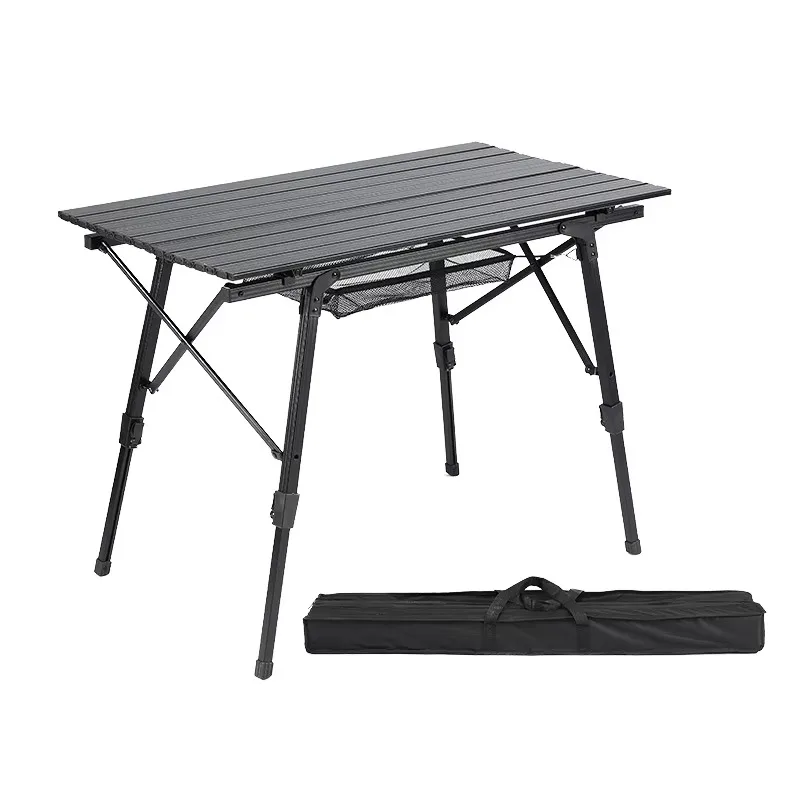 Lightweight Aluminum Folding Camping Table Outdoor Roll-Up Barbecue Folding Tables Fast  Delivery Custom Outdoor Tables
