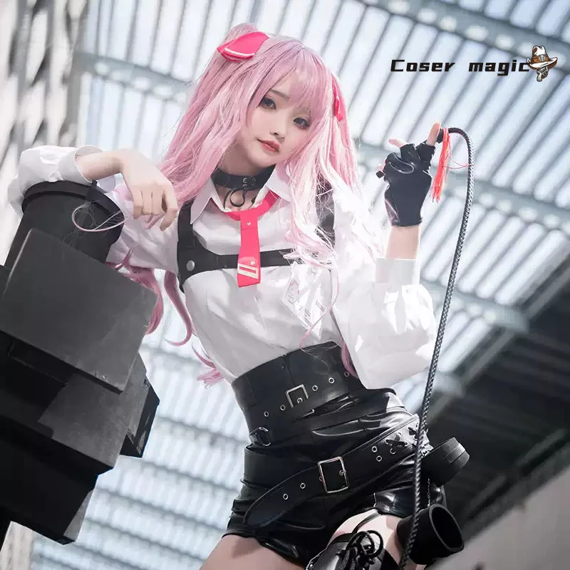 لعبة NIKKE آلهة النصر يوني أزياء تنكرية يوني القتالية أزياء الهالوين النسائية للحفلات