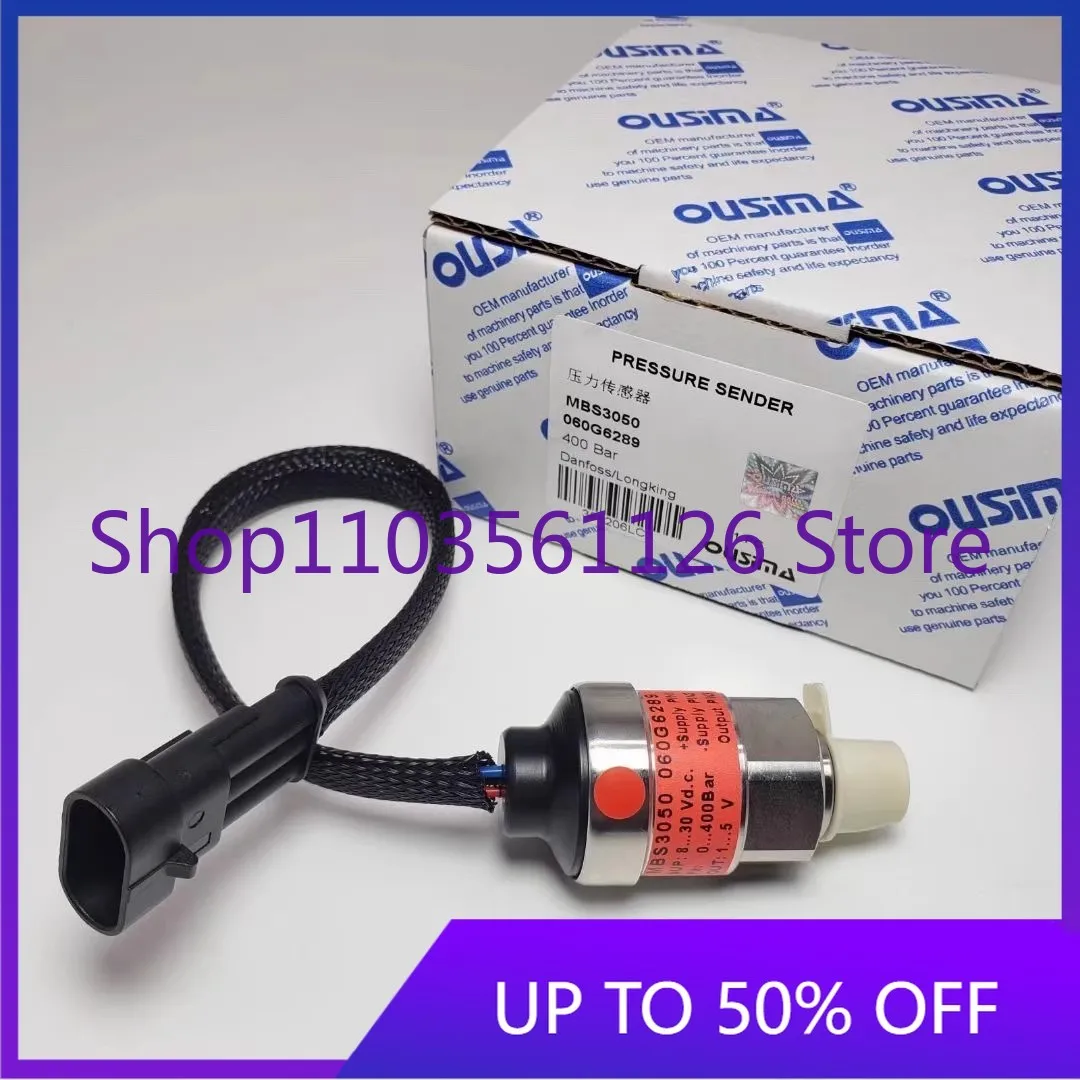 Excavator High Pressure & Low Pressure Sensor Parts 060G6289 060G5844 for Construction Equipment