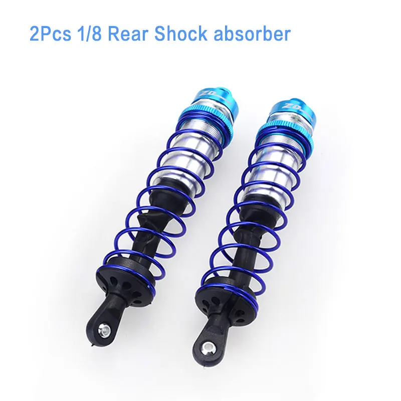 120mmフロント143mmリアZDレーシング1/8 RCカーダンパー金属負圧ショックアブソーバーバギートラックトラギーHPIレッドキャットLRP用