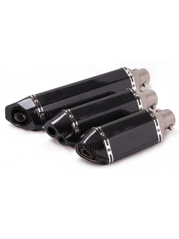 51mm Escape Moto Auspuffrohr Motorrad-Schalldämpfer
