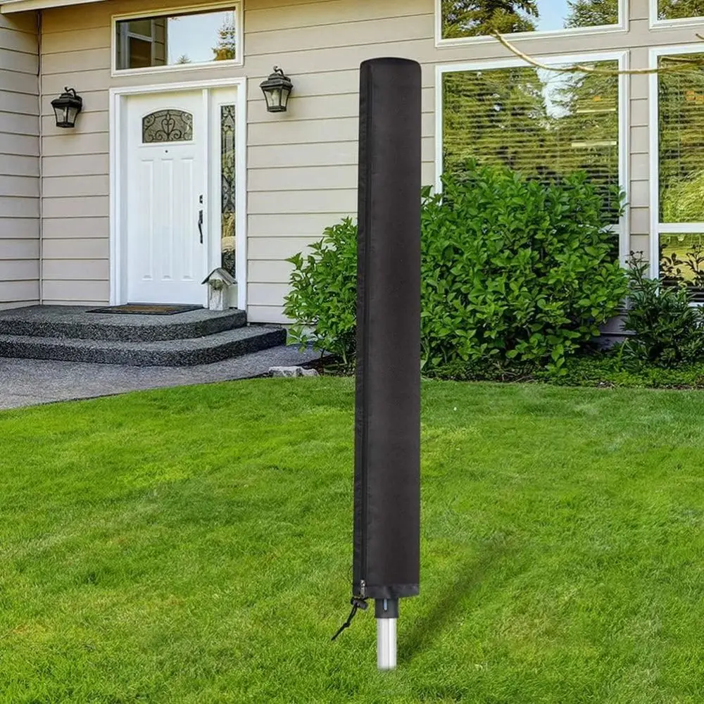 Outdoor Umbrella Drying Rack Cover - Waterproof, UV-Resistant, Dustproof, Rain & Sun Protection - 66.14x6.29x6.29 inches