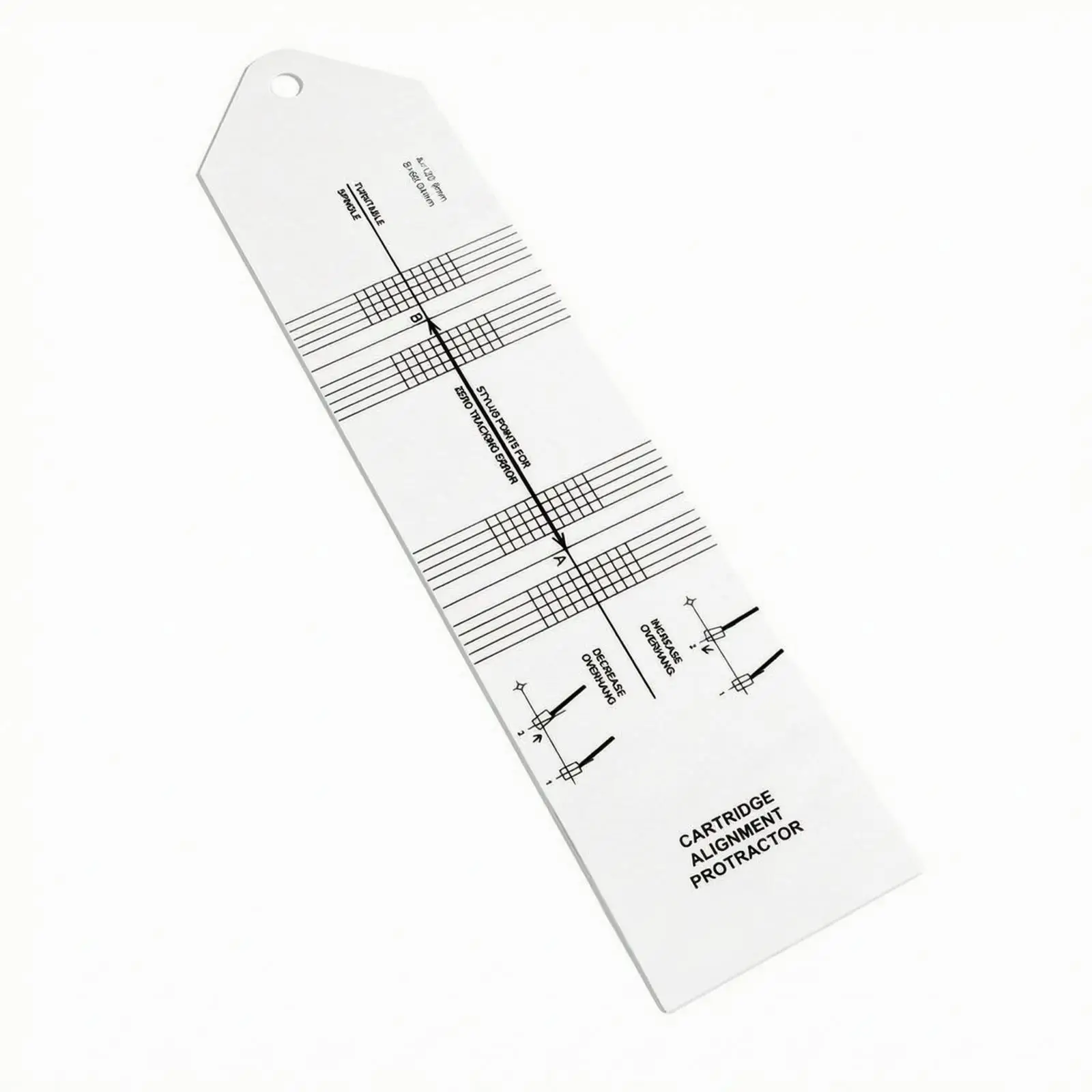 Turntable Protractor Robust Turntable Alignment Protractor Flat