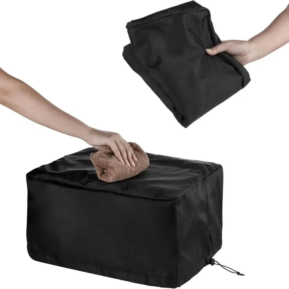 Anti-Static Printer Dust Cover Black Silver Breathable Microwave Cover Waterproof Universal Dust Protection Cover for Epson