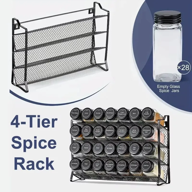 Etagere-a-epices-multi-niveaux-en-fer-pour-comptoir-organisateur-noir-pour-pots-a-epices-rangement-de-bouteilles-et-condiments-de-cuisine-piece-de-rechange