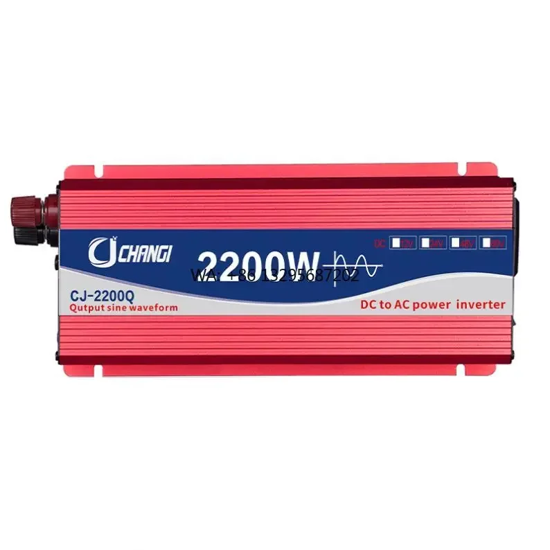 

Pure Sine Wave 2200W DC Solar Home Inverter 50Hz/60Hz with 110v/220v Output 12V/24V/48V/60V Inverter & Converter