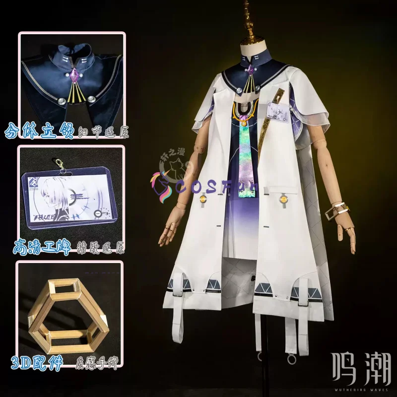 

Wuthering Waves MORNYE Cosplay Costume Cos Game Anime Party Uniform Hallowen Play Role Clothes Clothing COSFun