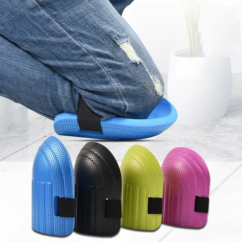 2Pcs Professional Knee Protection Pads Thickened Foam Shock Absorption Work Kneepads For Construction Worker Tiling Floor Repair