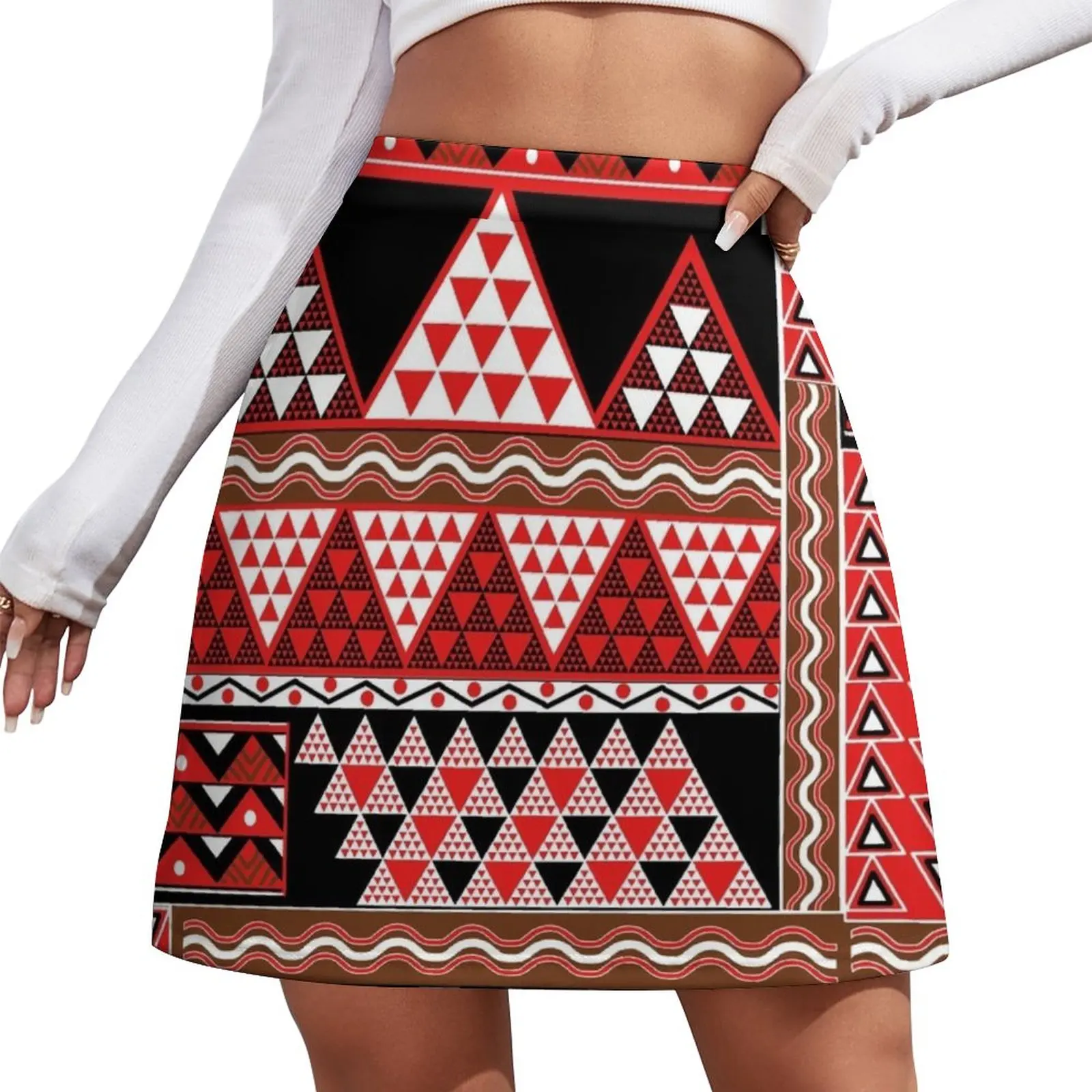 Mauna Kea Triangles Mini Skirt Woman skirt new in dresses