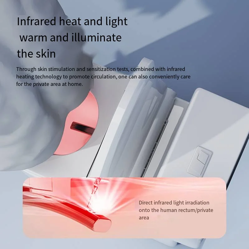 Small Size  Design Modern Smart Fully Automatic Flip Cover Remote Control Cleaning Drying Intelligent Toilet Seat