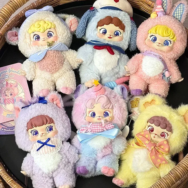 

SIMONTOYS Puffynose Friends Memo Series Plush Doll Blind Box Trendy Surprise Toy Gift Cute Play Ornament Mysterious Box